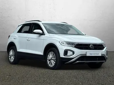 Used VW T-Roc Life 150 HP (110 kW) 2023 White SUV