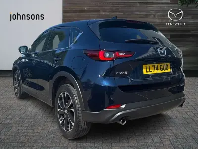 Używany Mazda CX-5 Exclusive-Line 165 KM (121 kW) 2024 Niebieski SUV