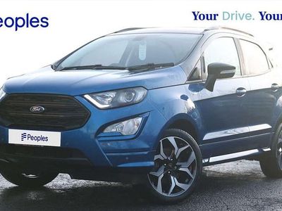 Blue Used 2018 Ford Ecosport ST-Line SUV | £9,900 (Fair price)