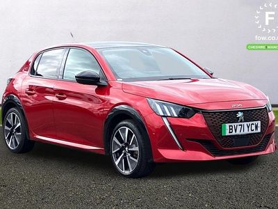 Used Peugeot e-208 GTi 100 kW (136 HP) 2021 Red Hatchback