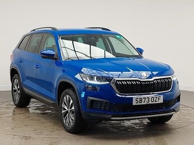Used Skoda Kodiaq SE Drive 150 HP (110 kW) 2024 Blue SUV