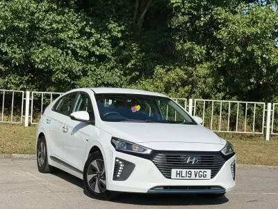 Used Hyundai Ioniq Premium 2019 White Hatchback