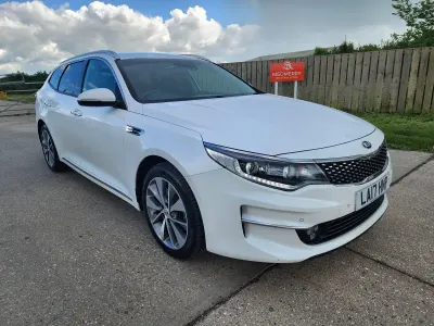 Used Kia Optima 141 HP (103 kW) 2017 White Estate