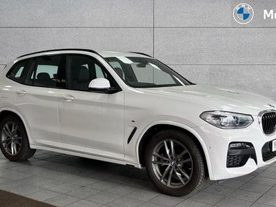 Used BMW X3 M Sport 190 HP (139 kW) 2020 Alpine white SUV