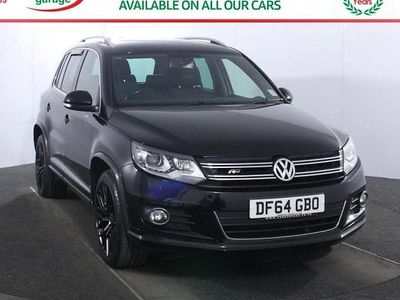 Usado VW Tiguan R-line 140 CV (102 kW) 2014 Negro SUV