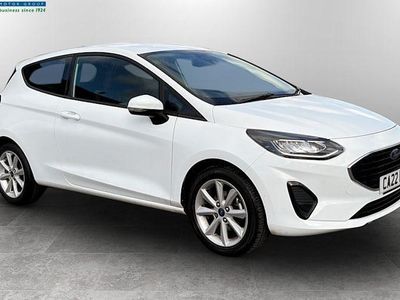 Used Ford Fiesta Trend 101 HP (74 kW) 2021 White Hatchback