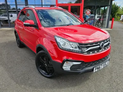 Used SsangYong Korando 178 HP (130 kW) 2017 Red SUV