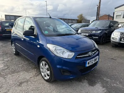 Usado Hyundai i10 Classic 86 HP (63 kW) 2012 Azul Citadino