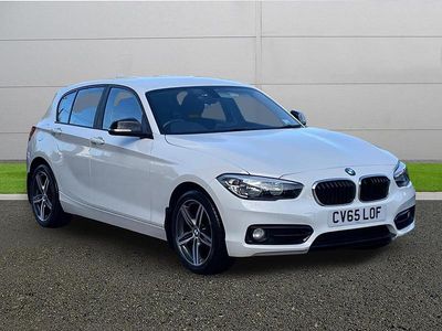 Used BMW 118 Sport Line 136 HP (100 kW) 2015 White Hatchback