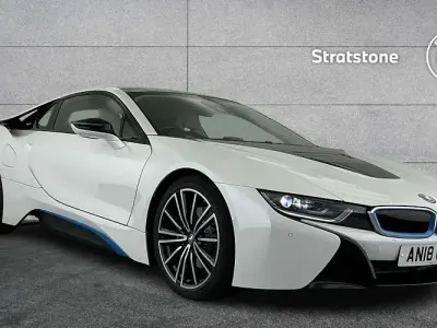Used BMW i8 Comfort Edition 374 HP (275 kW) 2018 White Coupe