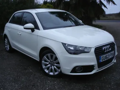 Used Audi A1 Sport 86 HP (63 kW) 2012 White Hatchback