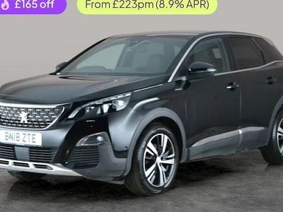 Used Peugeot 3008 GT-line 150 HP (110 kW) 2018 Black SUV