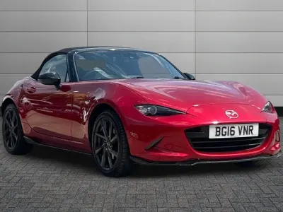 Used Mazda MX5 Inclusive 160 HP (117 kW) 2016 Red Cabriolet