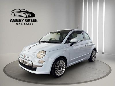 Blue Used 2009 Fiat 500 Lounge Hatchback | £1,995 (Fair price)