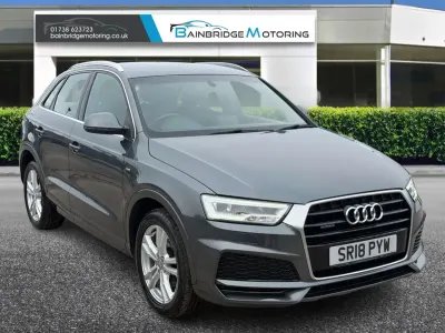 Used Audi Q3 S-Line 184 HP (135 kW) 2018 Grey SUV