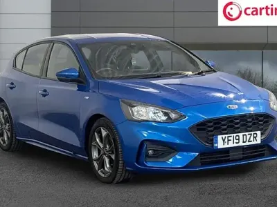 Used Ford Focus ST-Line 150 HP (110 kW) 2019 Blue Hatchback