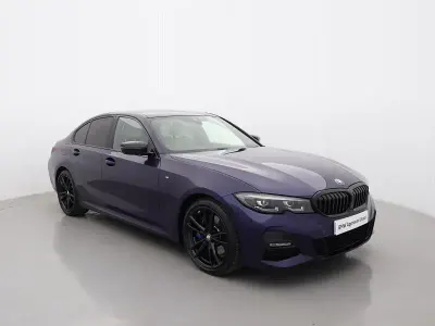 Used BMW 320 M Sport 190 HP (139 kW) 2021 Blue Sedan