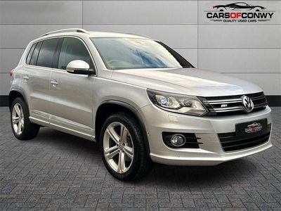 Silver Used 2015 VW Tiguan R-line SUV | £10,995 (A bit pricey)