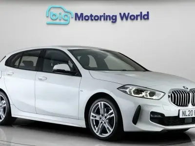 Used BMW 118 M Sport 140 HP (102 kW) 2020 White Hatchback