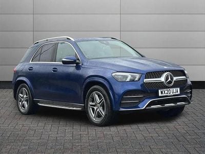 Used Mercedes GLE300 AMG Line Premium 241 HP (177 kW) 2020 Blue SUV