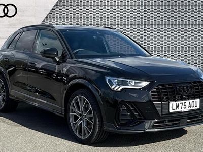 Used Audi Q3 Black Edition 150 HP (110 kW) 2025 Black SUV