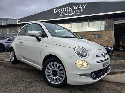 Used Fiat 500 Lounge 69 HP (50 kW) 2019 White Hatchback