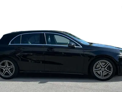 Used Mercedes A250 AMG line 224 HP (164 kW) 2019 Black Hatchback