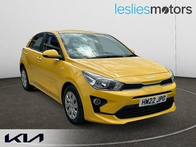 Yellow Used 2022 Kia Rio Hatchback | £10,749 (Good price)