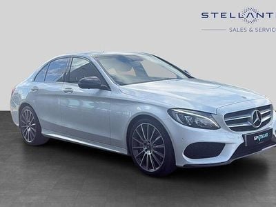 Used Mercedes C250 AMG Line Premium Plus 204 HP (150 kW) 2018 White Sedan