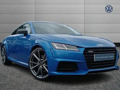 Used Audi TTS Black Edition 306 HP (225 kW) 2017 Blue Coupe
