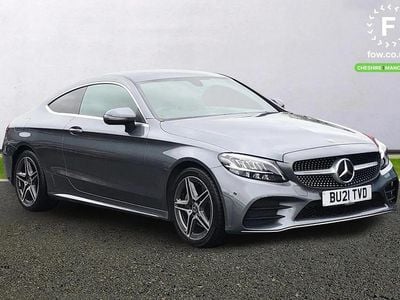 Used Mercedes C200 Active 2021 Grey Coupe