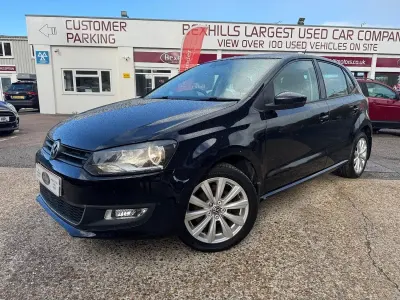 Used VW Polo SEL 105 HP (77 kW) 2011 Black Hatchback