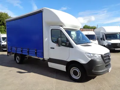 Begagnad Mercedes Sprinter Progressive 150 HK (110 kW) 2022 Vit Van