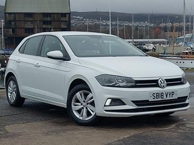 Used VW Polo SE 95 HP (69 kW) 2018 White Hatchback