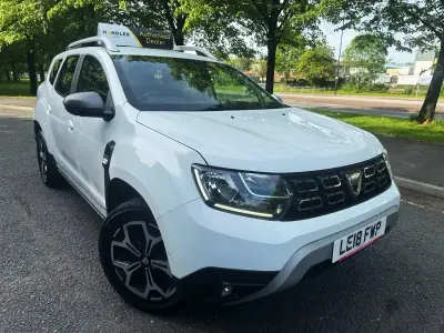 Used Dacia Duster Prestige 114 HP (83 kW) 2018 White SUV
