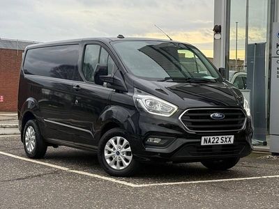 Used Ford Transit Custom Limited 130 HP (95 kW) 2022 Black Van