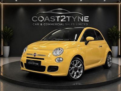 Used Fiat 500 S 69 HP (50 kW) 2014 Yellow Hatchback