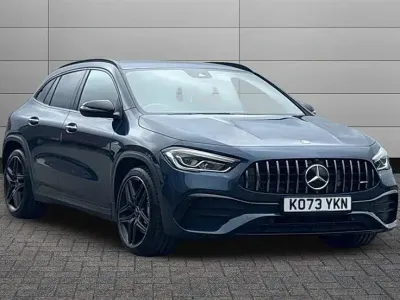 Used Mercedes GLA35 AMG Premium 306 HP (225 kW) 2024 Spectral blue SUV