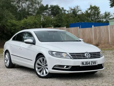 Used VW CC GT 2014 White Sedan