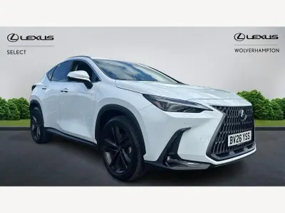 Used Lexus NX350h 2026 White Estate