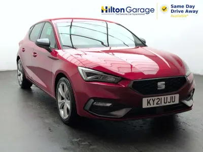 Used Seat Leon FR 150 HP (110 kW) 2021 Red Hatchback