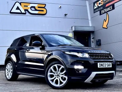 Used Land Rover Range Rover evoque Dynamic 187 HP (137 kW) 2014 Black SUV