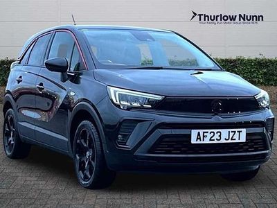 Carbon black Used 2023 Vauxhall Crossland S SUV | £11,668 (Fair price)