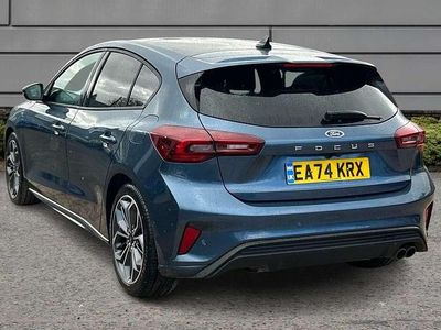 Used Ford Focus ST-Line X 153 HP (112 kW) 2024 Blue Hatchback