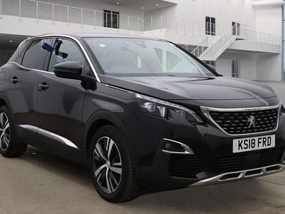 Used Peugeot 3008 GT-line 2018 Perla nera black Hatchback
