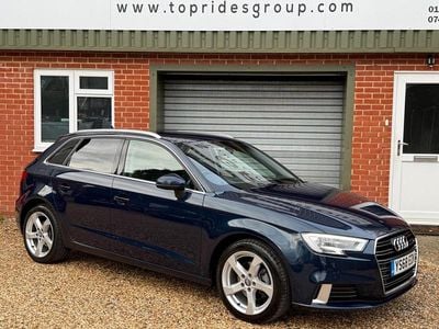 Blue Used 2018 Audi A3 Sportback Sport Hatchback | £10,379 (Fair price)