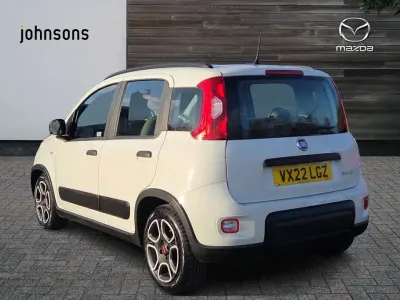 Begagnad Fiat Panda City Life 70 HK (51 kW) 2022 Vit Halvkombi