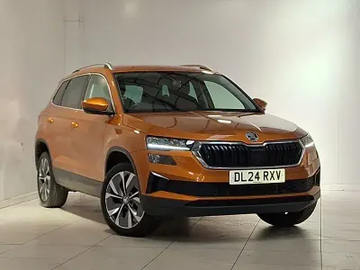 Used Skoda Karoq SE L 150 HP (110 kW) 2024 Orange SUV