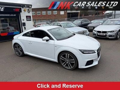 Used Audi TT S-Line 180 HP (132 kW) 2016 White Coupe