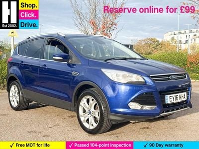 Blue Used 2016 Ford Kuga Titanium SUV | £5,005 (Good price)